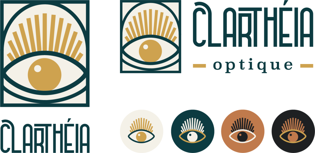 lvisuel ogo et déclinaisons Clarthéia